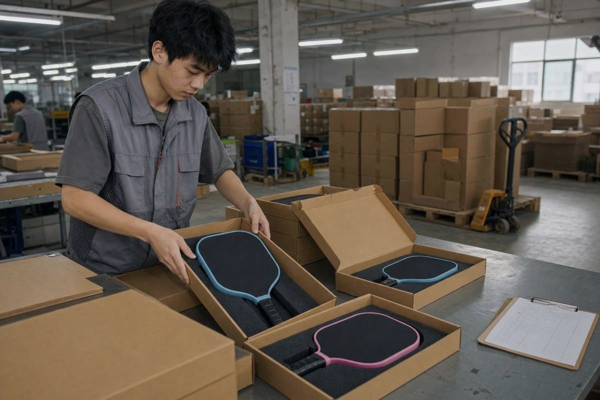 Paddle Shape and Finish Custom paddle shapes and surface finishes available from Chinese manufacturers (ID#4)