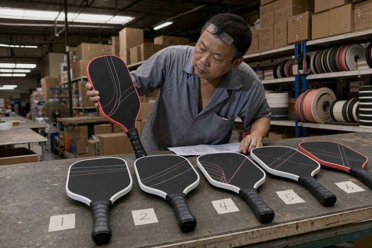 Overseas Manufacturing Quality Control Avoiding color and pattern mismatches when working with overseas paddle manufacturers (ID#5)