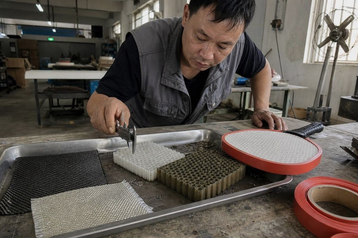 Comparing paddle materials and construction quality across different manufacturers (ID#4)