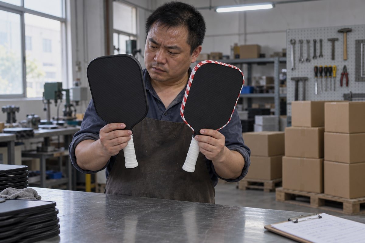 Guide on when to request samples from custom pickleball paddle suppliers (ID#1)